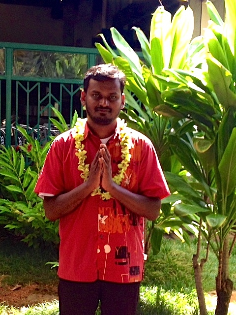 Maruthu Darmalingam is here on taskforce for two months!