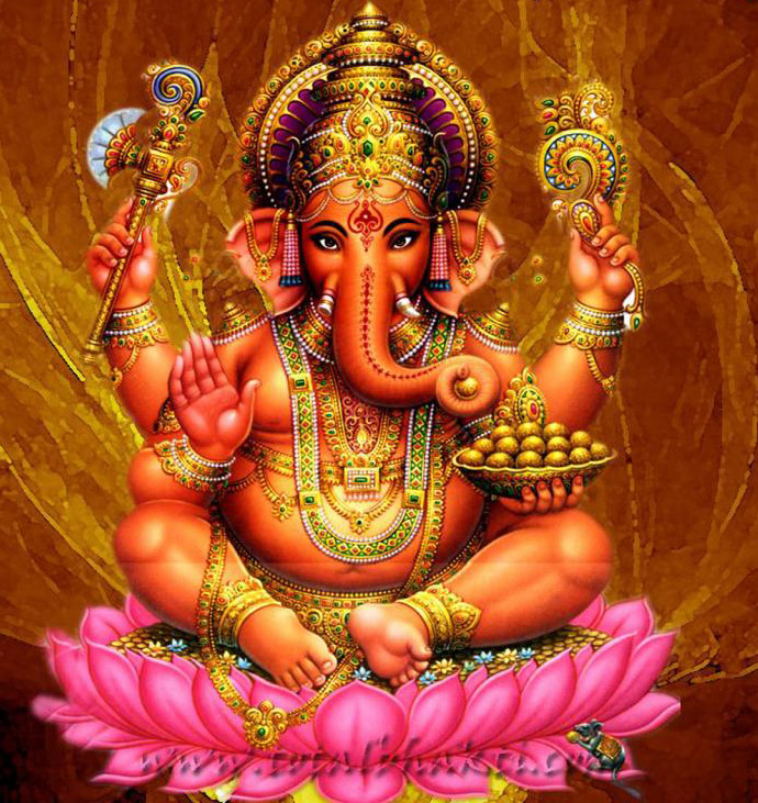 Pancha Ganapati Day 5: Orange!