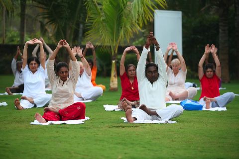 Hatha Yoga in Kerala, 2008