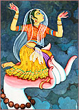 Siva raising up his devotee