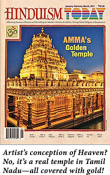 Hinduism Today's new issue cover