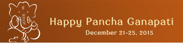 happy  Pancha Ganapati banner