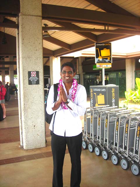 Potriyan Sivanathan Arrives from Malaysia