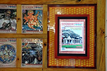 Hinduism Today Wall of Covers