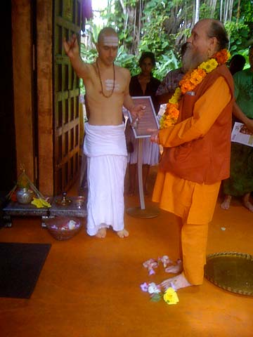 Bodhinatha's Arrival From Europe