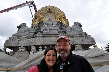 Monks' Father and Sister Visit -- Chuck and Ashley Baumann