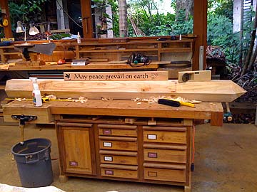 Hanapepe Peace Pole Finished