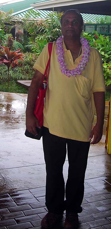 Honored Guest from India Arrives