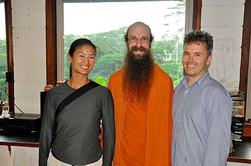 Joe Russell Visiting Kauai Aadheenam