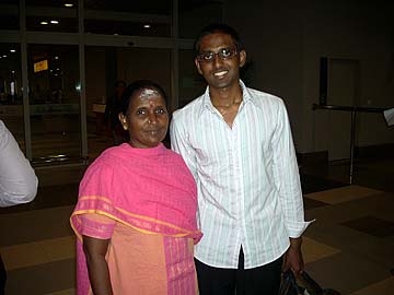 Potriyan Arrives Home in Malaysia