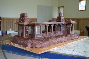 A Miniature Iraivan Temple in Bronze