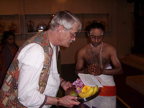 Kumar Nataraja Takes Brahmacharya Vrata