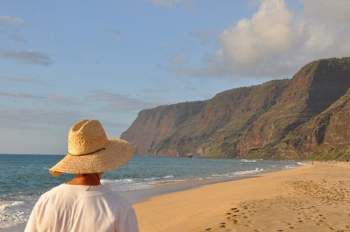 The Monks, Polihale Beach, and a Visit from Venus