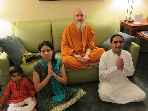 The Malhotras meet Bodhinatha in Chicago