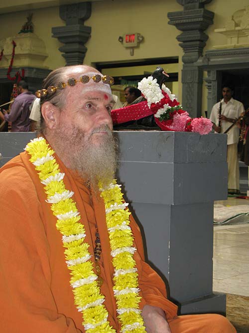 Bodhinatha at the Murugan Temple Nallur Festival