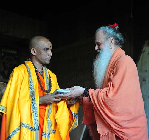 Swamis From Karnataka Honored and Visit Iraivan