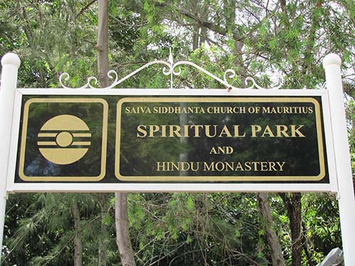 Ganesha March 2011 Homa Spiritual Park Mauritius