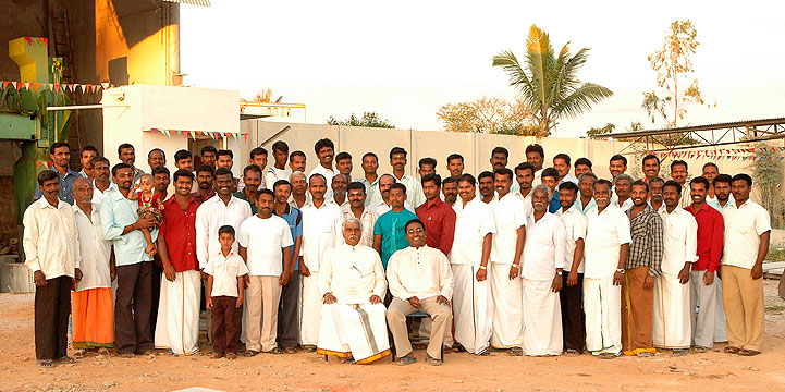 Ayudha Puja at Iraivan Carving Site, Part 1