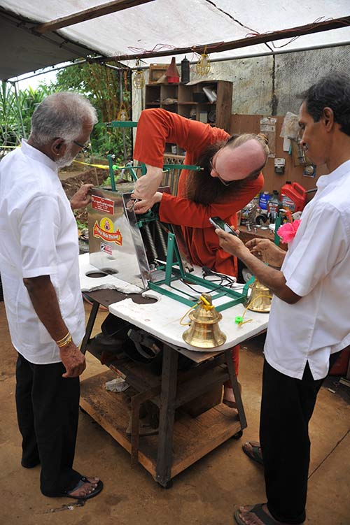 Kadavul Temple's New Raja Mela Thalam