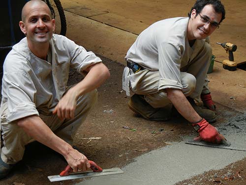 Electrical Underground Being Covered