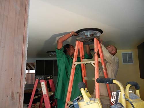 Siddhidata Kulam Working on New Kitchen