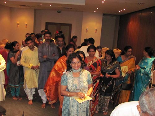 Bodhinatha with Sishya in Mauritius