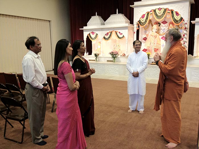 Swamis' Visit to Midland, Texas