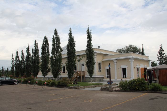 Edmonton Ganesha Temple -- Blessing the Temple Sthupi