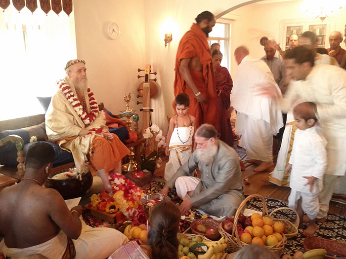 Satsang At Sivaram Home with Bodhinatha