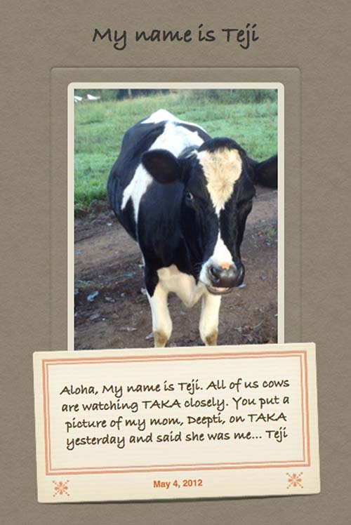 Correction! My Mom's Name is Deepti