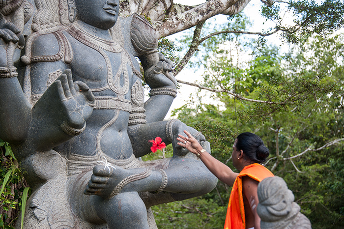 Homa at Svayambu Lingam