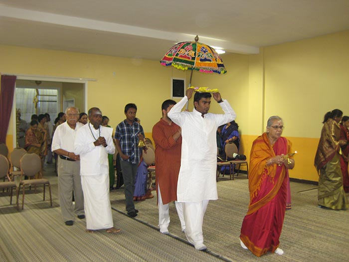 Arrival of Saiva Agamas in Toronto