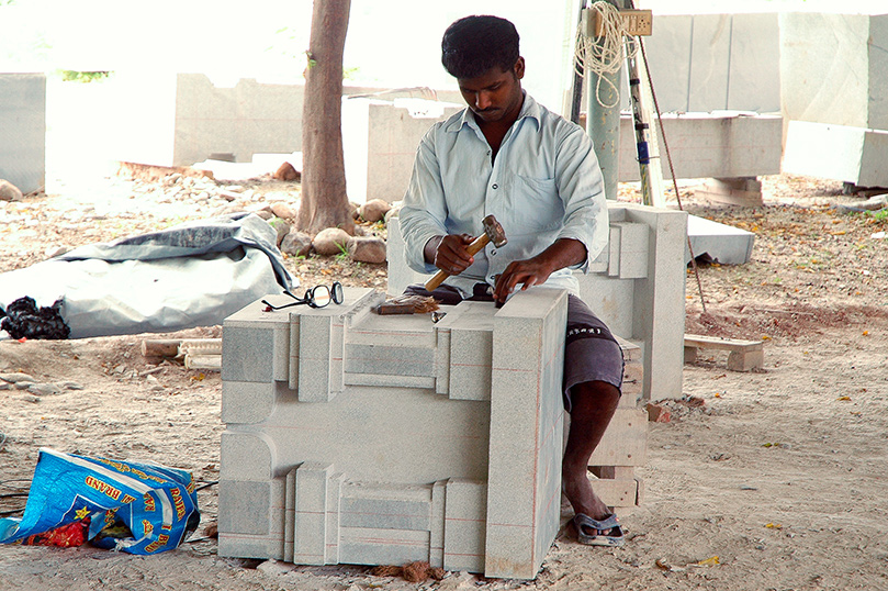 Stone Carving from Bangalore