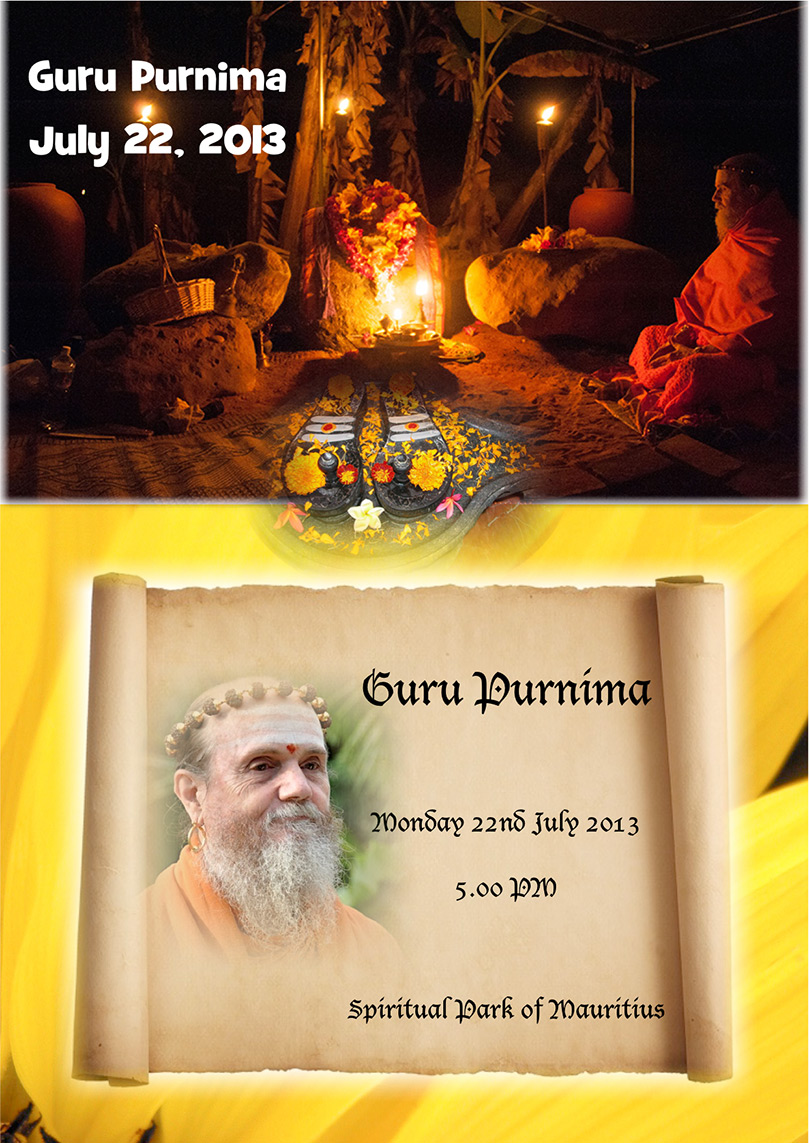 Join Us for Guru Purnima in Mauritius