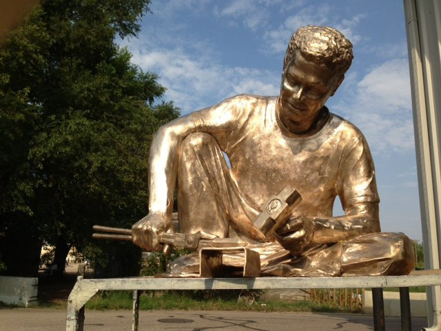 Bronze Statue Progress