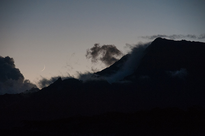 Siva's Moon Over Waialeale