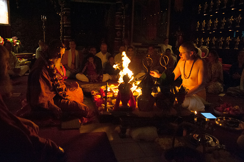 November 11th Homa and Diksha