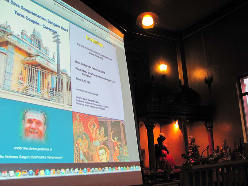 Himalayan Academy Mauritius Saivism Orientation