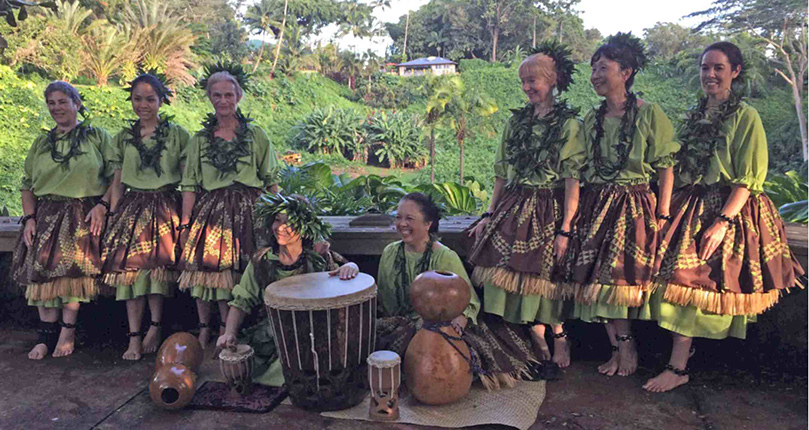 Kauai Hula Dancers Visit