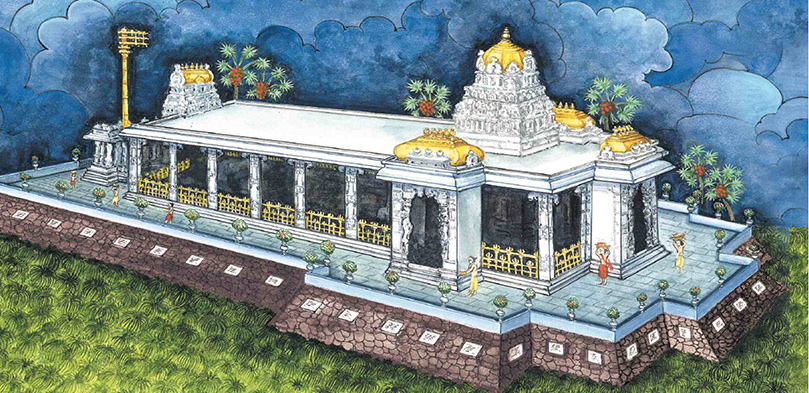 Chola Style Pots for Iraivan Temple