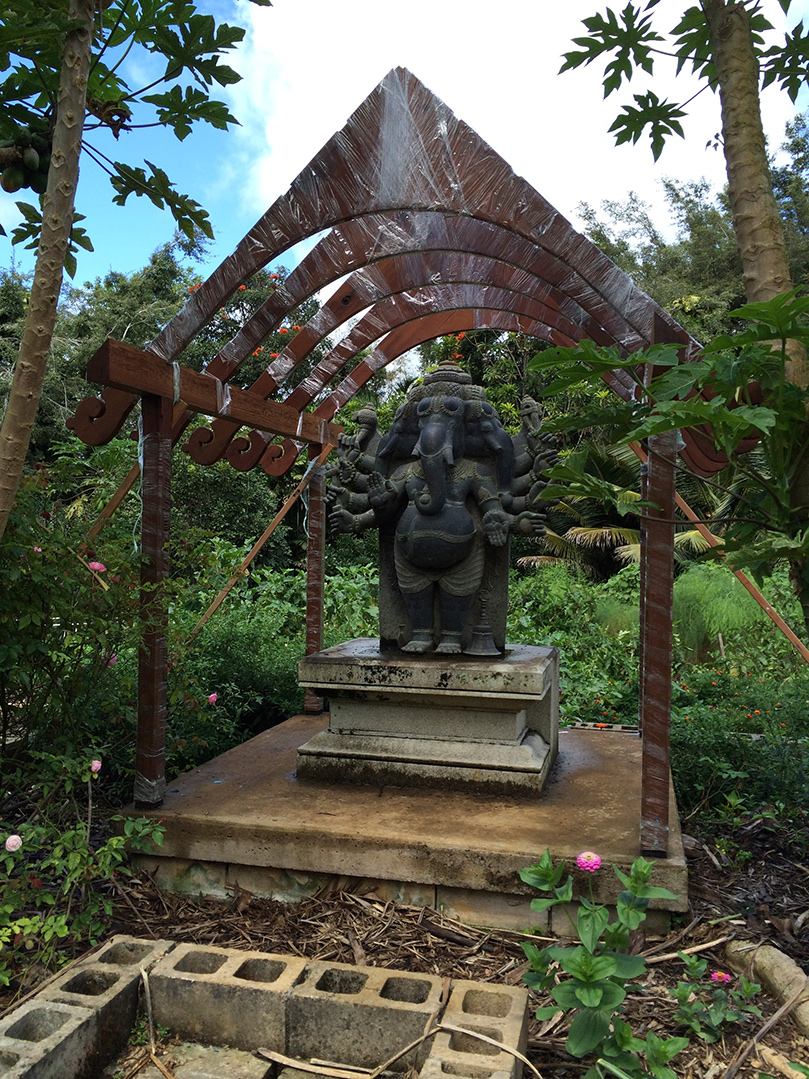 Lord Ganesha in the Garden
