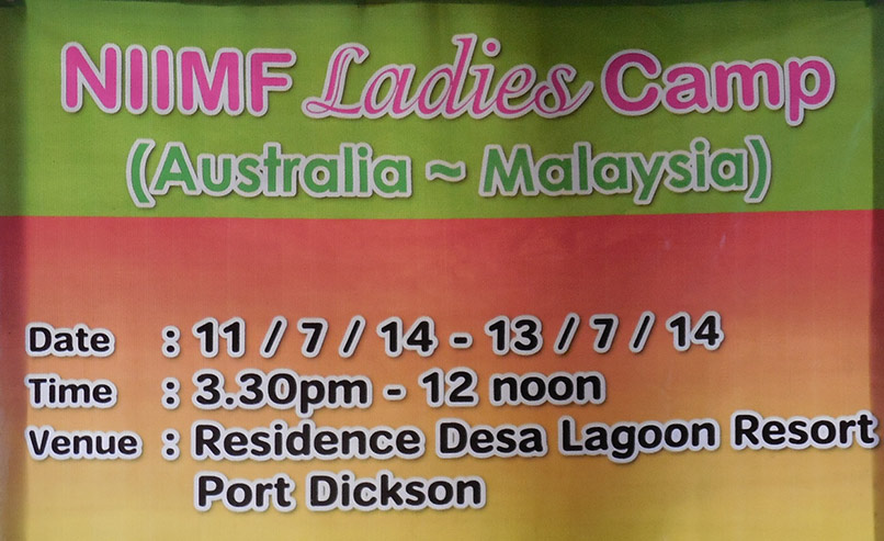 Malaysia Ladies Retreat a Great Success