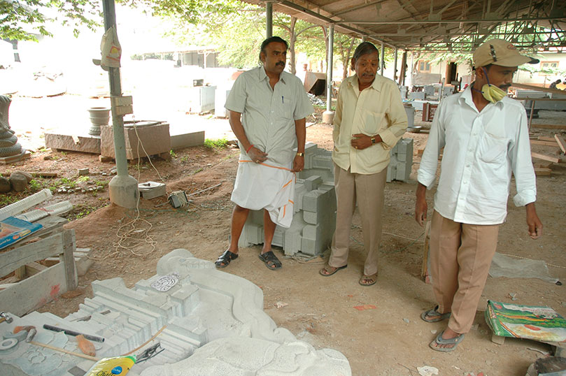 Preparing Stones to be Shipped to Kauai