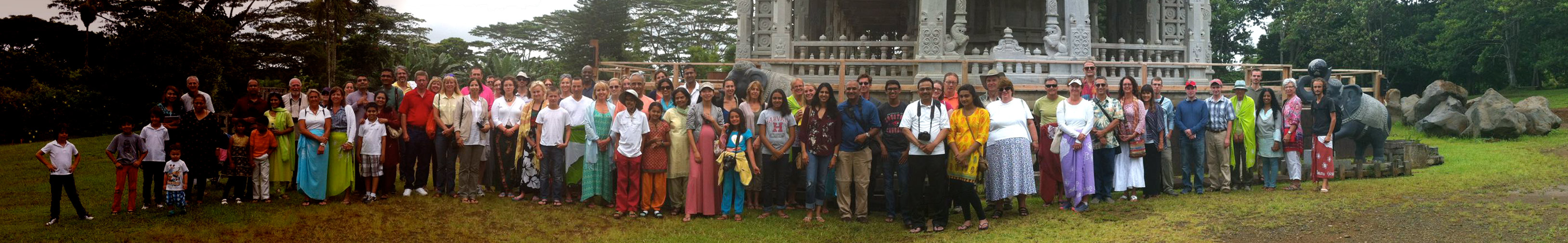 Kauai Aadheenam Brimming with Summer Guests