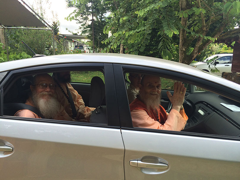 Departing for Maryland and Bengaluru