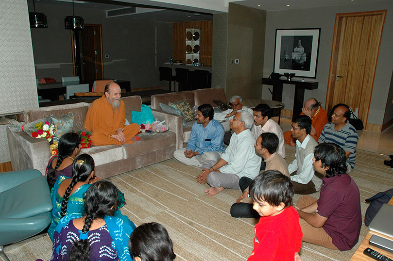 Meeting with Students at the Sheraton