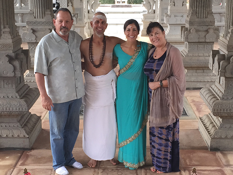 Tejadevanatha's Family Visit