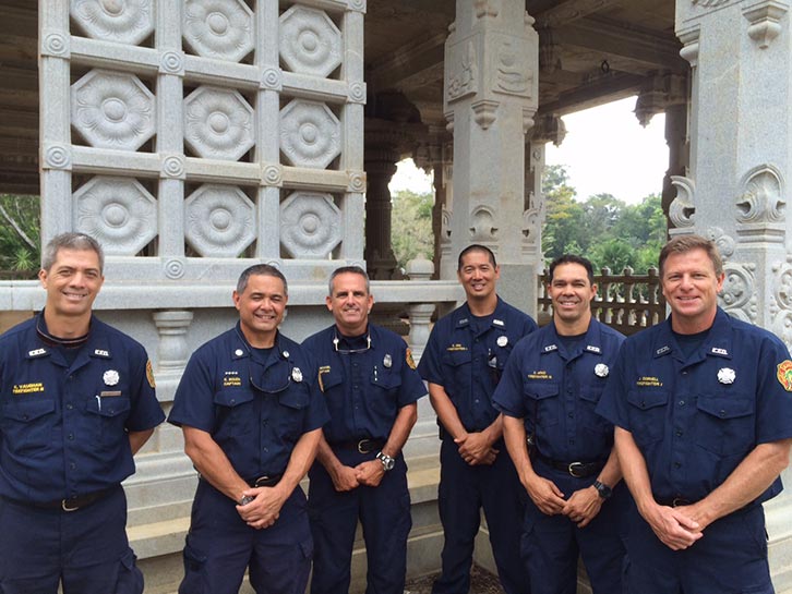Welcoming Our Kauai Firefighters