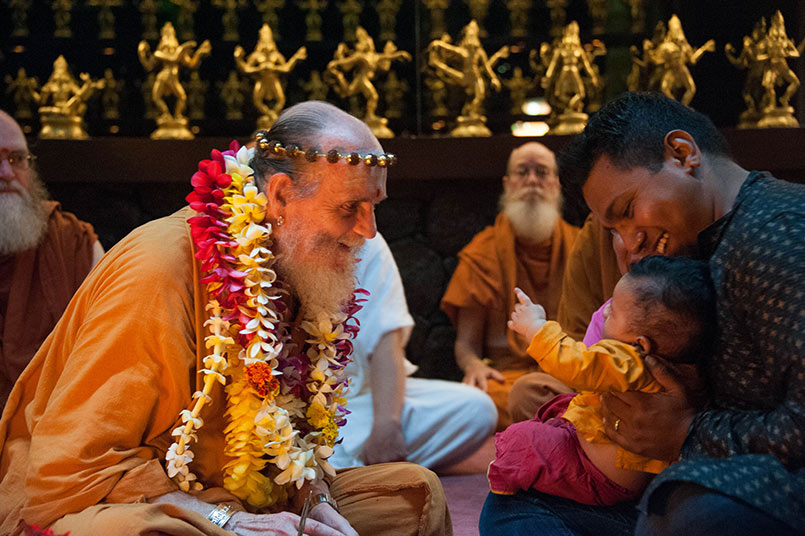 July 4th Homa and First Feeding Ceremony
