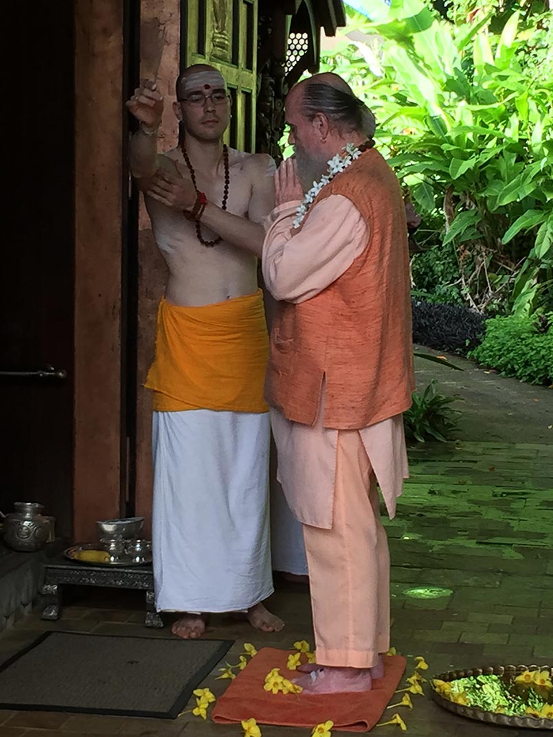 Satguru Arrives at Home